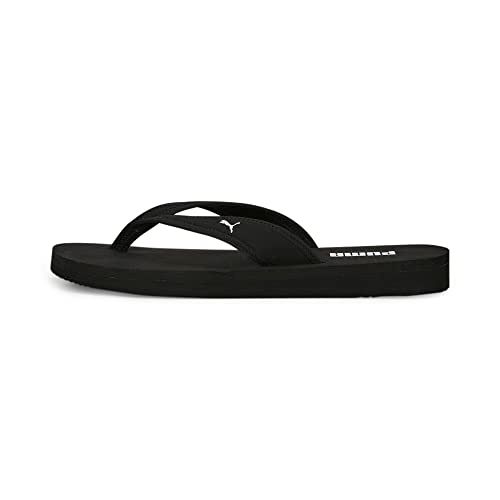 Puma Dames Sandalen Sandy Flip 389106 Zwart/Wit Maat 38