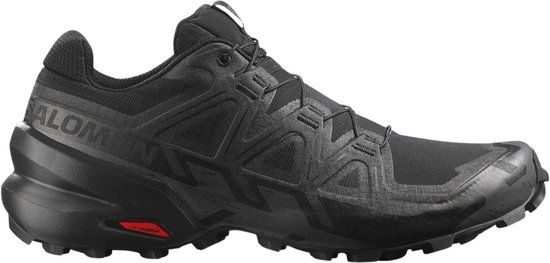Salomon Speedcross 6 Trailrunningschoen Heren - Maat 44 2/3 - Donkergrijs/Zwart