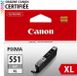 CANON CLI-551GY XL inktpatroon, grijs, hoge capaciteit