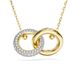 Swarovski Dextera Hanger Goudkleurig Kristal Wit