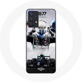 Maniacase Samsung Galaxy A13 5G Hoesje Formule 1 Valtteri Bottas F1 Racer Black