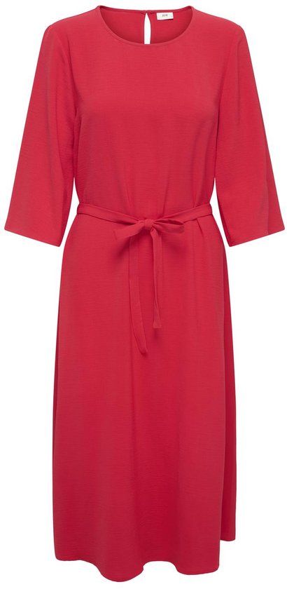 JDY JDYLION LIFE 3/4 DRESS WVN DIA Jurk Dames XL Tomato Puree