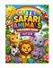 Cute Safari Animals Coloring Book