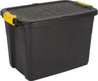 Practo Home Opbergbox, 42 liter, zwart