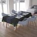Bonamaison Tafelkleed, Anti-Mold, Sneldrogend, Waterdicht, 100% Polyester Tafellaken, Neon groene rook, 140 x 200 Cm