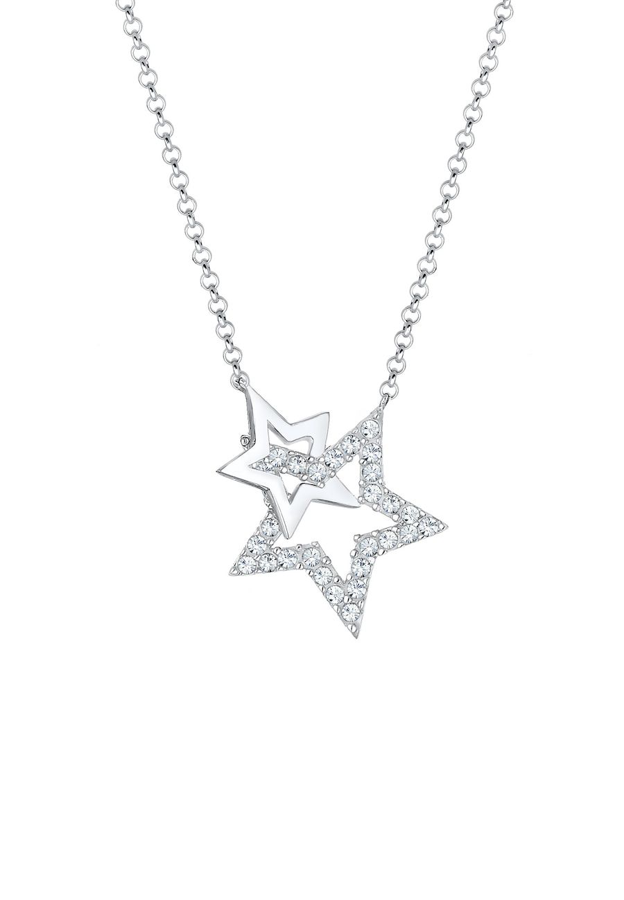 Elli Elli Halsketting Dames Ster Astro Melkweg 925 Sterling Zilver