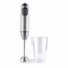 Lacor - 61668 - Elektrische garde Titan Pro 600 Watt met bajonetsluiting, met turbo-functie, met glas 600 ml, afmetingen 8,5 x 6,28 x 39,7 cm, grafiet