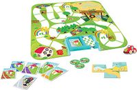 Dujardin Mijn eerste duizend terminals in de dierentuin – gezelschapsspel – bordspel – om met familie of vrienden te spelen – kinderspel – 1 speler en ouder – tussen 3 en 5 jaar
