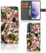 B2Ctelecom Samsung Galaxy S21 Plus Hoesje Fleurs