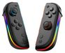 Wigento Nintendo Switch Joysticks met Hall-effect en RGB-verlichting, zwart