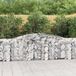 Maison Exclusive - Geknoopte gaasbakken, 6 stuks, 400x30x100/120 cm, verzinkt staal