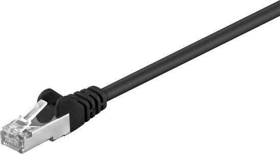 Goobay CAT5e FTP Patchkabel - 5 meter - Zwart