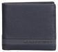 Momo Design Portefeuille homme, cuir véritable, noir, fin et compact