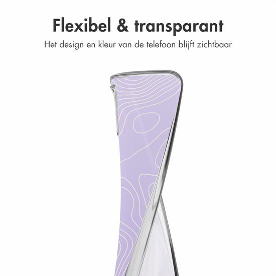 imoshion Design hoesje voor de Samsung Galaxy A34 (5G) - Topo Lilac