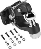 VEVOR Trailer Hitch 9000kg Kogelkop voor 63,5-76,2mm Bezel Ring