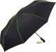 Fare Seam 5639 extra grote zakparaplu zwart limegroen