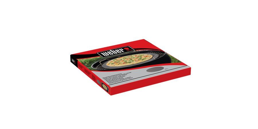 Weber Pizzasteen - Ø 36 cm - Zwart
