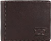 camel active Portemonnee Dust Horizontal Wallet Brown Donkerbruin