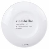 Victionary Donut fruitborden, rond, 20,5 cm, opaalglas, 6 stuks