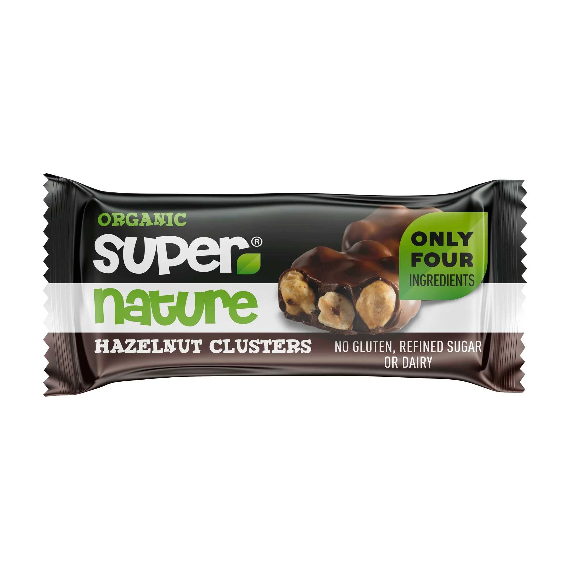 Super Nature Organic Hazelnut Clusters