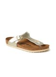 Birkenstock Gizeh pantoufle avec détails en cuir - 4039854857061