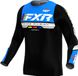 FXR Apex Motorcross trui - Zwart/blauw/wit - Maat L