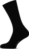 Basset Casual Terry - Merino Wol Sokken - Warme Sokken - Maat 43/46 - Zwart