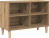 vidaXL TV-kast Artisan eiken 69,5 x 30 x 50 cm bewerkt hout