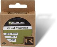 Radical Ø0,45 mm Chod Filament 20 m 9 kg, 20 lbs lichtgroen 20 m