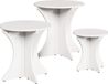vidaXL Salontafel, 3 stuks, wit, 46 x 46 x 47 cm
