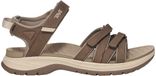 Teva Tirra Sport Leather Sandalen Dames bruin - beige
