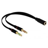 Delock 65967 Jackplug Audio Aansluitkabel
