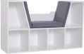 Homcom Étagère - Panneau de particules - 102x30x61cm - Gris