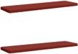 vidaXL - 2-delige Bankkussens - VUGHT - Rood