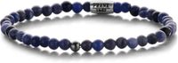 Frank 1967 Courageous Beads 7FB 0317 Armband - Sodaliet 4 mm - Blauw - 20 cm
