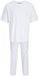 Jack & Jones Heren Pyjama Set Lange Pyjamabroek JACFLORENCE Wit Gestreept - Maat S