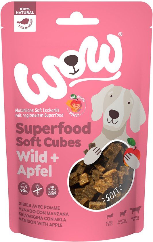 Wow! Soft Cubes - Wild & Appel - 150 g