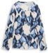Tom Tailor Blouse met patroon - blue blurry argyle - Maat M