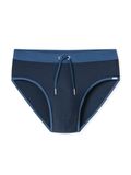 Schiesser Zwembroek Slip Heren - Ocean Swim - nachtblauw