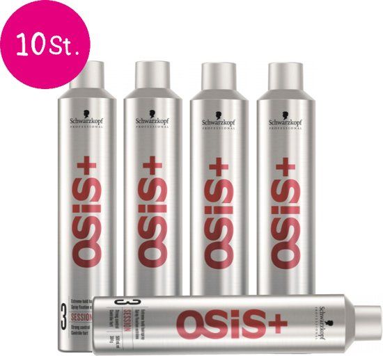 Schwarzkopf Osis Session Hairspray 500ml - 10x