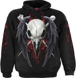 Spiral Heroes Inc. Europe B.V. Spiral Death Raven Hoodie Heren Trui met capuchon - Zwart - XL