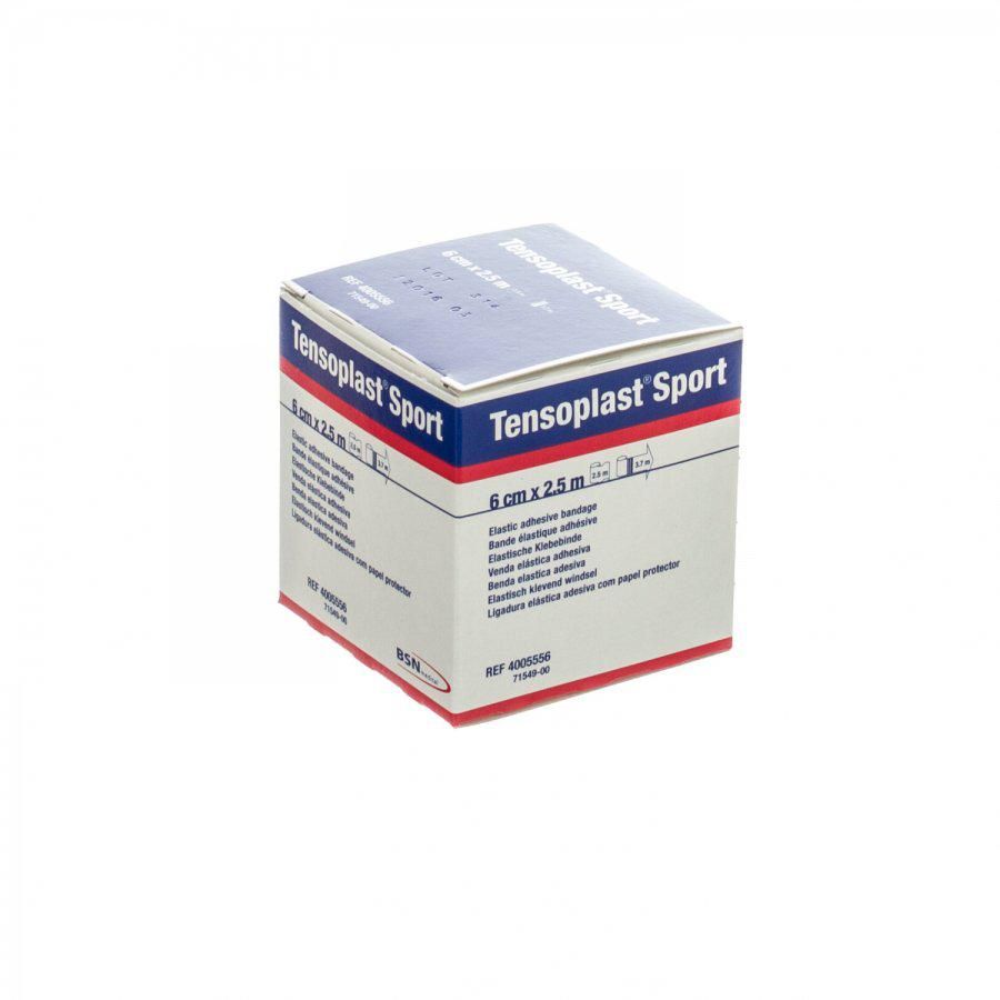 Tensoplast sport 6cmx2.5m 1 stuks