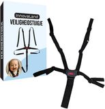 Innovaland Kinderstoel Tuigje - 5-Punts Gordel - Universeel - Veiligheidstuigje Baby - Kinderstoel - Buggy - Kinderwagen - Veiligheidsgordel - Kind