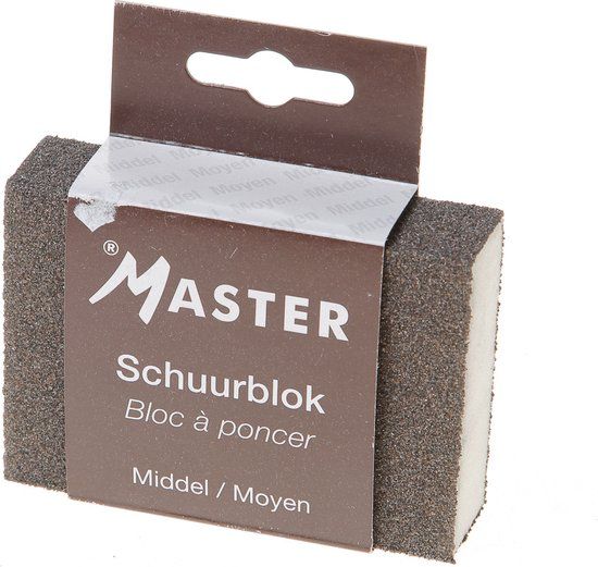 Copenhagen Pro Schuurblok - Middel (K100) - Droog & Nat - Herbruikbaar - 10 x 7 x 2.5 cm