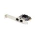 StarTech.com 2-Port Gigabit PCIe Ethernet Adapter Kaart