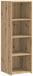 vidaXL Highboard Artisanal chêne 40 x 41 x 124 cm Bois traité