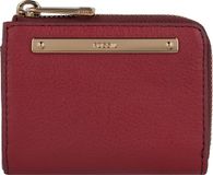 FOSSIL Liza Zip Key Wallet Scarlet