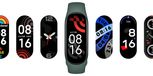 M7 Smart Band 7 Noir avec moniteur de fréquence cardiaque et podomètre
