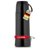 Helios Elegance Isoleerfles Zwart 0.75 Liter