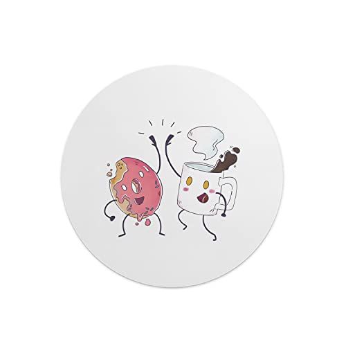 Questo Casa Ronde digitaal bedrukte muismat - 22 cm